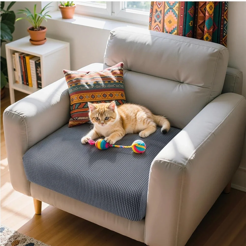 Gray Sofa Cover
